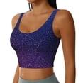 thumbnail image 2 of Sikiie Neon Glitter Sports Bra for Women, Sports Bra Athletic Running Sports Bra, Workout Bra, Yoga Bra-X-Large, 2 of 8