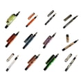 thumbnail image 2 of Bolígrafos de tinta líquida desechables de escritura suave y secado rápido, suministros escolares y de oficina, 2 of 5