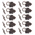 thumbnail image 3 of Broches de conectores de broche 10 Sets Forma OT Conectores De Broche De Palanca Collar Joyas DIY Ganchos, 3 of 8