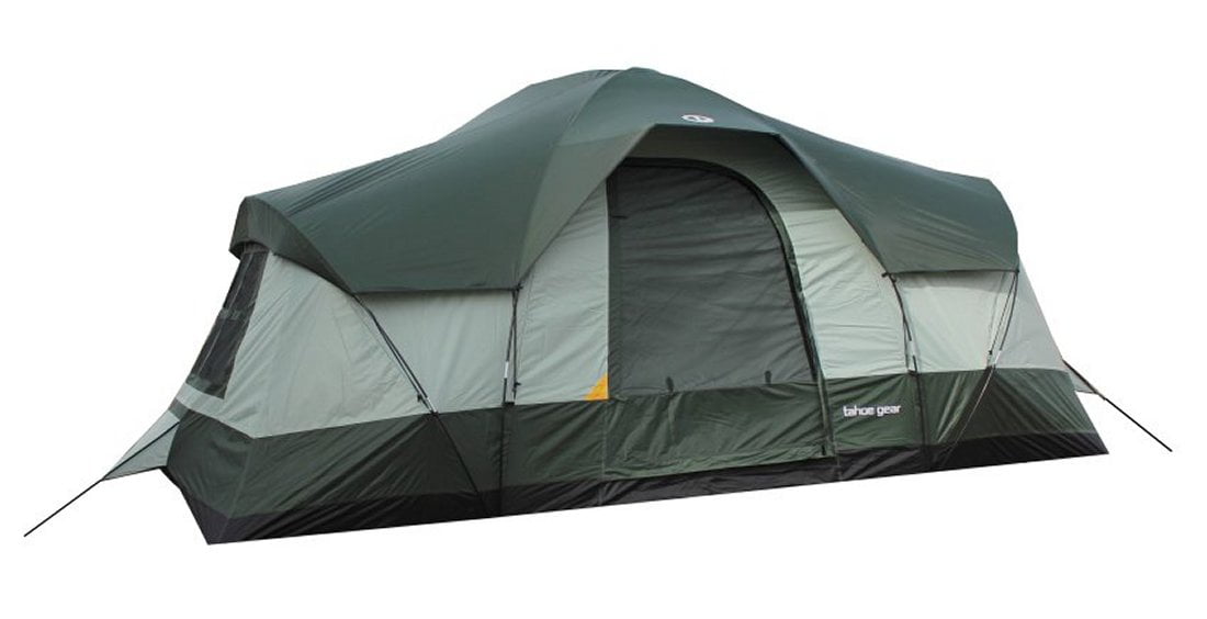 Tahoe Gear Olympia 10-Person 3-Season Family Camping Cabin Tent |  TGT-OLYMPIA-10