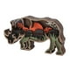 thumbnail image 2 of Figurina De Madera, Estatua Animal De La Mano De Obra Fina Libre De La Asamblea Del Diseño Vivo Para El Dormitorio YLSHRF Rinoceronte, 2 of 8