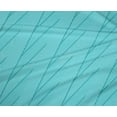 thumbnail image 5 of oneOone Polyester Lycra Turquoise Blue Fabric Abstract Texture Craft Projects Decor Fabric Printed By The Yard 56 Inch Wide, 5 of 5