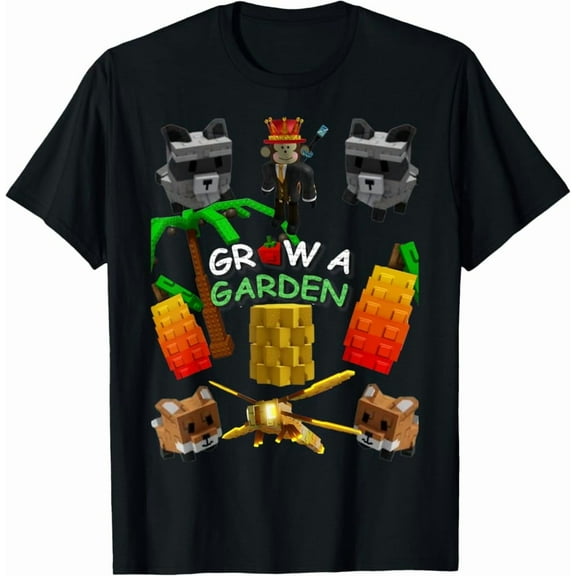 Hot Trending Tee With Grow A Garden Game Merch T-Shirt