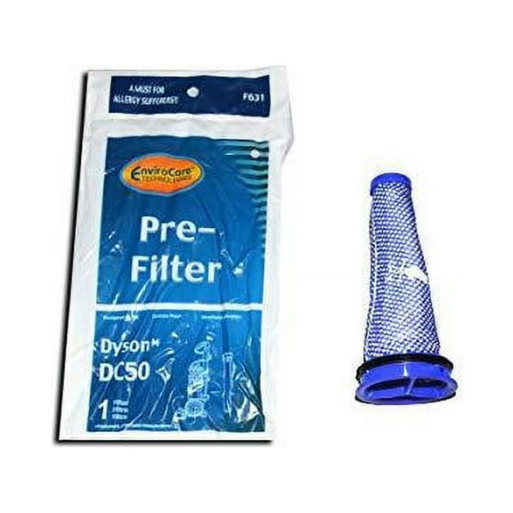 TVP Compatible with Dyson Vaccum Cleaner Filter, Pre Motor- DC50 Bagless Upright