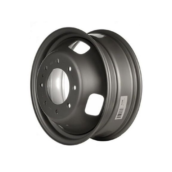 Steel Wheel - Grey - 6.5 Inch - 4 Slot - Compatible with 2005 - 2020 Ford F-350 Super Duty 2006 2007 2008 2009 2010 2011 2012 2013 2014 2015 2016 2017 2018 2019