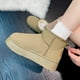 thumbnail image 2 of New Winter Women Short Plush Warm Snow Boots Flats Casual Shoes Suede Fur Chelsea Ankle Boots Platform Ladies Shoes Botas Mujer, 2 of 4