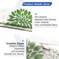 thumbnail image 6 of Sage green Decorative Throw Pillow Covers 18x18 Inch Pillow Covers for Couch Living Room Bedroom Outdoor,Modern Sofa Throw Pillow Cover,Farmhouse Geometric Floral Linen Square Pillow Case,Set of 2, 6 of 6