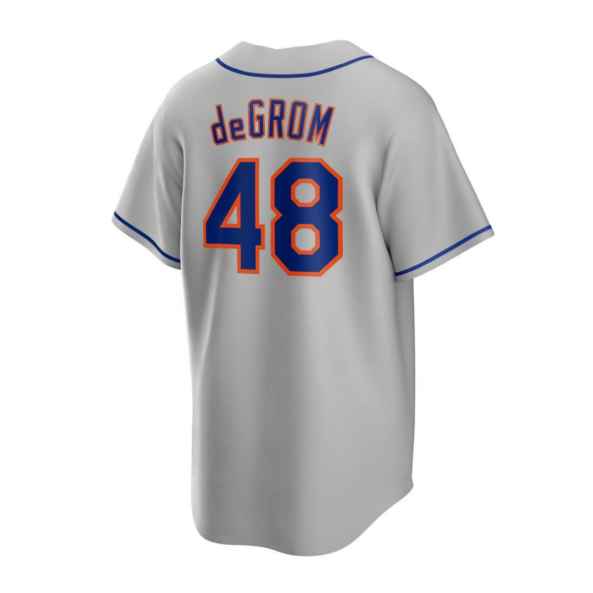 Modern Goose Men s New York Mets Baseball Jersey Degrom 48 Lindor 12 Senga 34 Adult Replica Player Name Navy Jersey Other