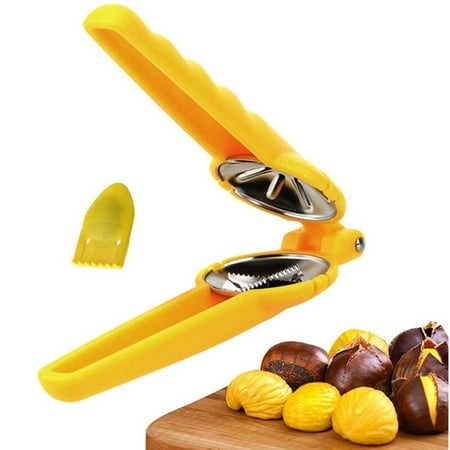 

Stainless Steel 2 in1 Nut Cracr Opener Chestnut Machine Chestnut Clip Walnut Pliers Cutter Chestnuts Sheller Kitchen Gadget