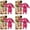 Hot Pink 4PCS, variant on Durable Dog Chew Toys For Aggressive Chewers Interactive Puppy Teething Toys For Small Medium Large Dogs Indoor Outdoor Pet Biting Training, 26 cm, Hot Pink 1PCS