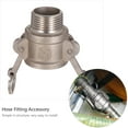 thumbnail image 5 of HEMOTON 1pc Stainless Steel Quick Connector Cam and Groove Fitting Connector Accessory, 5 of 6
