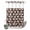 Santa ClausZF7611, variant on No Hook Shower Curtain with Built-in Rings - Thanksgiving Autumn Washable Waterproof Fabric Bathroom Curtains for Hotel,Rentals, 72 X 78 Inch Long , Red Maple Leaves Owl Fire Orange
