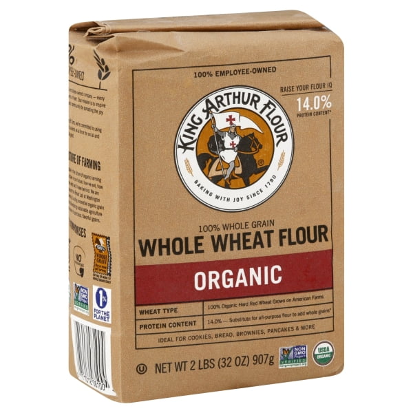 King Arthur Flour 100 Organic Whole Wheat Flour