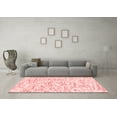 thumbnail image 3 of Ahgly Company Indoor Rectangle Solid Red Modern Area Rugs, 6' x 9', 3 of 4