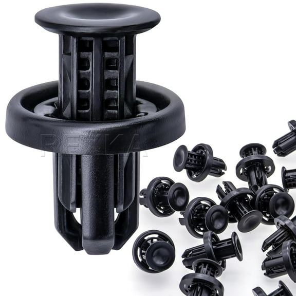 40pcs Rear Front Bumper Cover Fender Grille Under Cover Push-Type Retainer Clip Fastener Rivet 91505-TM8-003 for Honda Acura