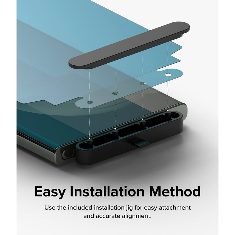 Galaxy S23 Ultra Screen Protector | Dual Easy Film Wing [2 Pack]
