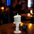 thumbnail image 1 of Glass Candlestick French Romantic Candlelight Dinner Candle Dining Table Living Room Home Decoration, 1 of 6