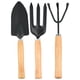thumbnail image 1 of Juego de 3 herramientas de jardinería para plantas de interior, pala de mano, rastrillo de mano, pala de jardinería, suministros de jardinería, 1 of 7