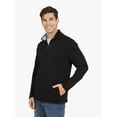 thumbnail image 2 of Chaps Men's & Big Men's Quarter Zip Fleece Sweater, Sizes S-3XL, 2 of 9