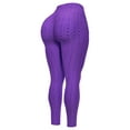 thumbnail image 4 of MixMatchy Women's High Waist Textured Butt Lifting Slimming Workout Leggings Tights, 4 of 6