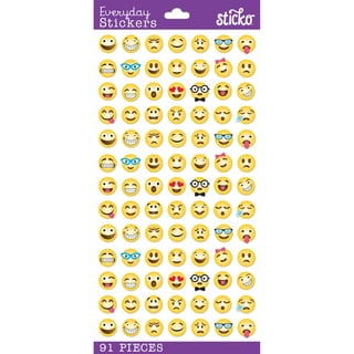 American Greetings Stickers for Kids, Valentine's Day, Teachers, Classrooms  and All Occasions, Assorted Shapes, Animals and Smiley Faces (599 Stickers)  