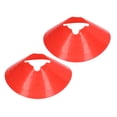 thumbnail image 4 of Soccer Disc Cones, 20 PCS Bright Color PE Colorfast Sports Disc Cone Markers Training Props  For Basketball Blue,Green,Red,Yellow, 4 of 8