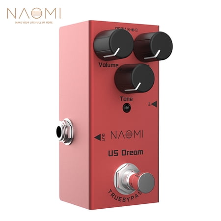 Distortion Pedal For Electric Guitar - Naomi Nep 04 Dream Distortion Effect Pedal For Electric Guitars With True Bypass Mini Single Distortion Guitar Pedal Dc 9v Red Walmart Canada