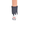 thumbnail image 5 of Funda para pies de mesa y silla, de lana tejida, con forma de gato, para proteger los pies de las sillas, antideslizante, resistente al desgaste, de silicona, 5 of 5