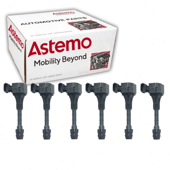 6 pc Hitachi Ignition Coils compatible with Nissan 350Z 3.5L V6 2003-2007