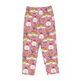 thumbnail image 4 of Xecao Cartoon Chicken Women's Straight Lounge Pajama Pants: The Epitome of Relaxed Sleepwear, 4 of 9