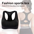 thumbnail image 6 of Rirool 3-Pack Women's Racerback Sports Bras, High-Impact Workout Yoga Gym Activewear Fitness Bra XL, 6 of 8