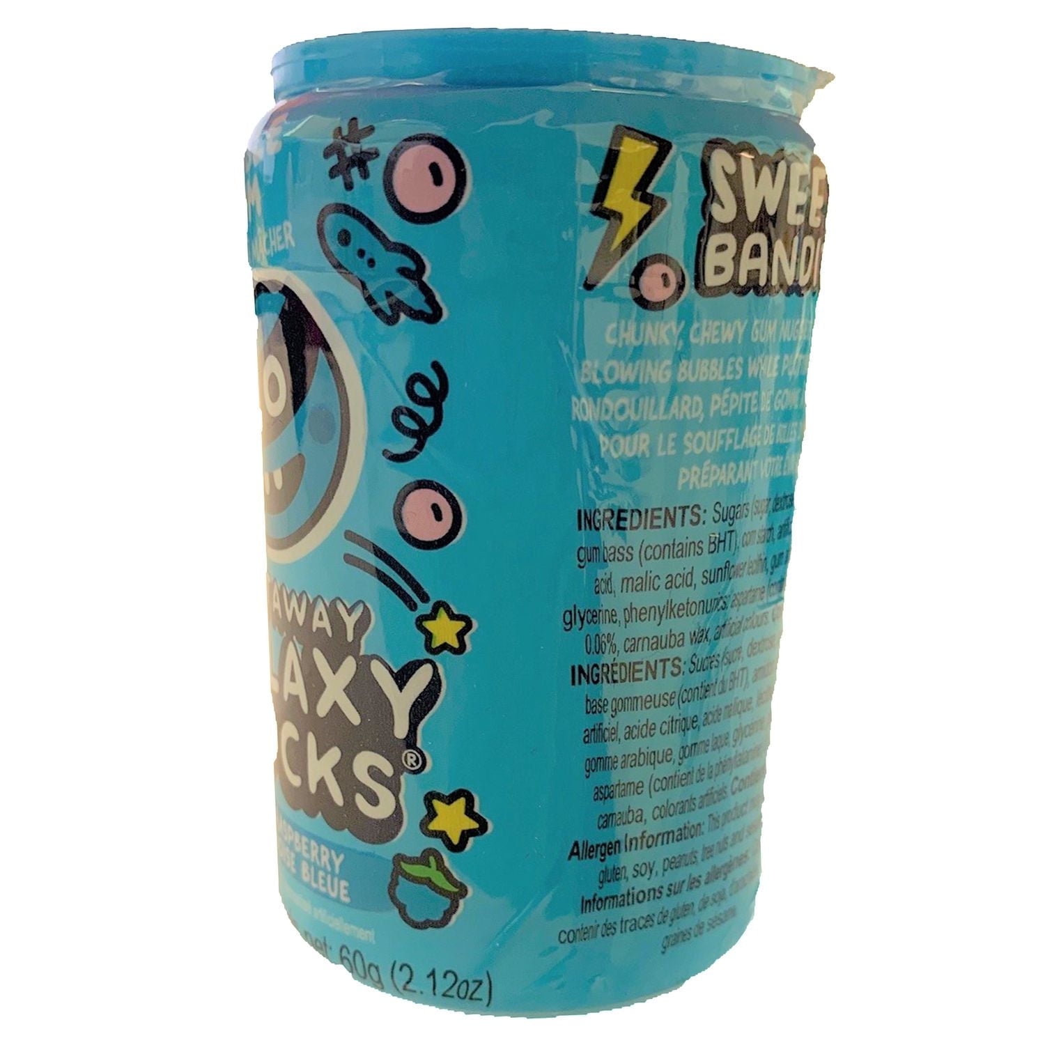 Exclusive Brands Getaway Galaxy Rocks Gomme à mâcher 60 g