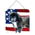 thumbnail image 1 of Impressions Murales Ou de Porte Patriotiques Chiot Terre-Neuve, 1 of 1