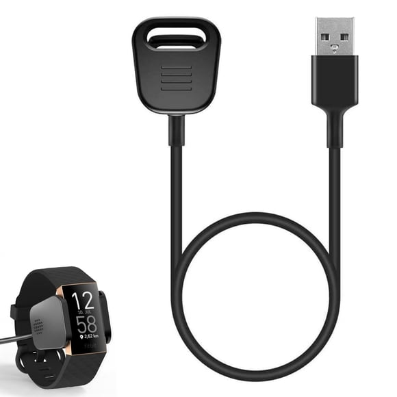 Fitbit Charge 4 Charger - Replacement USB Charging Cable with Fast Charge & Secure Connection | Exclusively for Charge 4/3 Fitness Tracker | 164Ft/05M