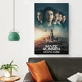 thumbnail image 4 of Maze Runner The Death Cure Movie Poster Poster Decorative Painting Canvas Wall Art Living Room Posters Bedroom Painting 24x36inch(60x90cm), 4 of 6