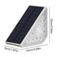 thumbnail image 4 of [Modelo Inducción Brillo 10 Luces Blanco Cálido Dos Paquetes] Luces Solares para Escaleras Gran Venta Transfronteriza para Escalones Luces Solares para Pies Balcón Con Ambiente Jardín Y Patio (B), 4 of 4
