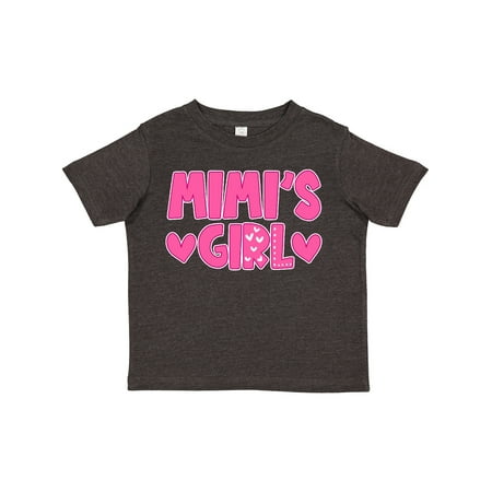 

Inktastic Mimi s Girl Pink with Hearts Gift Toddler Toddler Girl T-Shirt