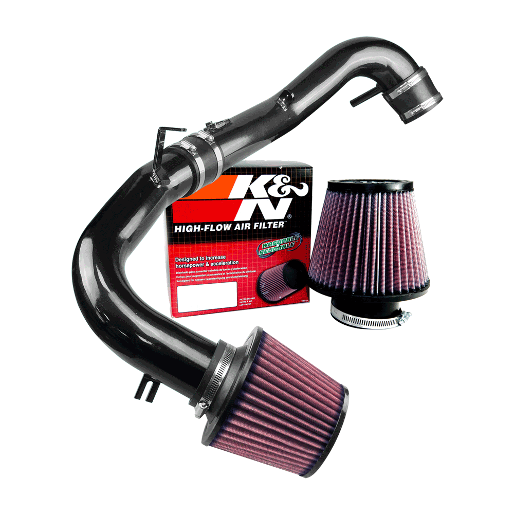For 0710 Scion tC 2.4L 4cyl CPT Cold Air Intake (Black) + K&N Air