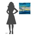 thumbnail image 4 of Global Gallery Lucas 'In volo sul mare II' Canvas Wall Art, 4 of 4