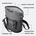 thumbnail image 2 of YETI Hopper M15 Enfriador suave portátil con acceso MagShield, Agave Teal, 2 of 5