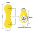 thumbnail image 2 of Golf Hat Clip Silicona Plegable Mini Ball Mark Clips Suministros Amarillo, 2 of 6