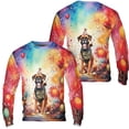thumbnail image 3 of Hello 2025 Boxer Celebrates Happy New Year Firework Balloon All Over Print 3D Sweatshirt Unisex Merch Boxers Dog Lover Gifts Idea - 02024, 3 of 6