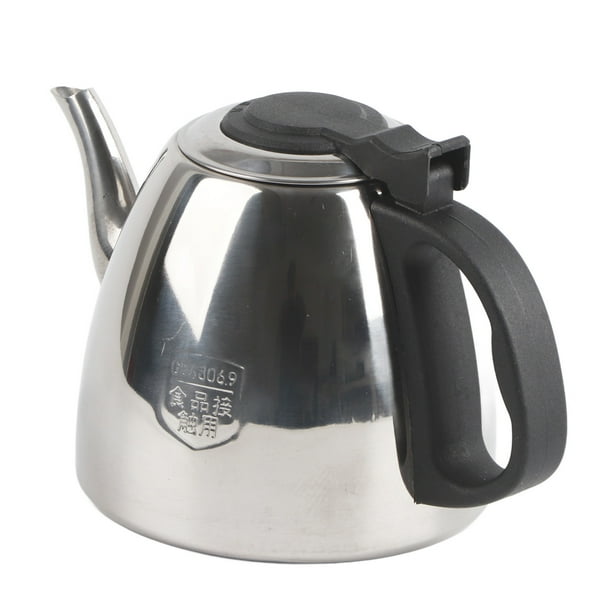 Tea Kettle,Stainless Steel Flat Bottom Kettlefor Induction Stovetop