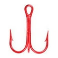 thumbnail image 3 of Lazer Sharp L934RDTH-14 3X Treble Hook, Red, Size 14, 20 Pack, 3 of 6