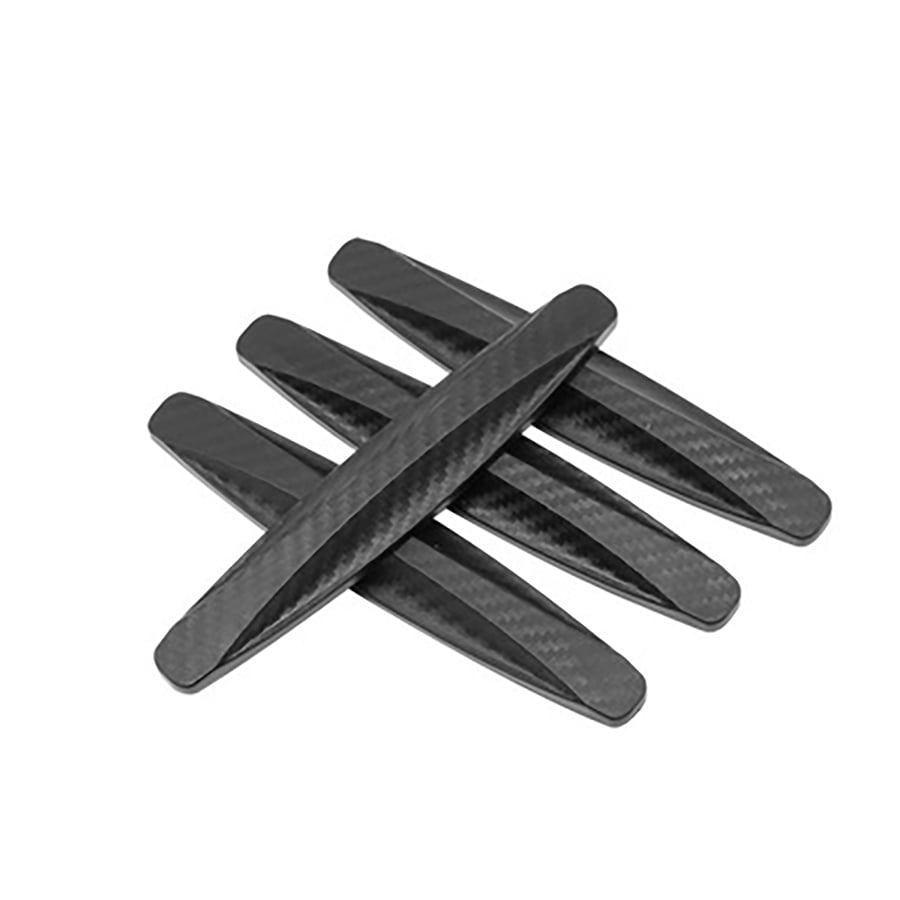 4Pcs Car Side Door Edge Guards Protector Black Scratch Guard Rubber