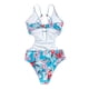 thumbnail image 5 of Conjunto de Bikini informal con estampado de mujer a la moda, traje de baño de una pieza, Bikini, ropa de playa, traje de baño Fridja  nalpqowj50991, 5 of 7