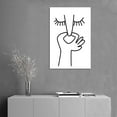 thumbnail image 5 of Funny Bathroom Wall Decor Signs Bad Smell Toliet Room Aesthetic Poster Print Art Wall Painting Canvas Posters Gifts Modern Bedroom Decor 16x24inch(40x60cm), 5 of 6