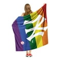 thumbnail image 4 of The Northwest Group  New York Yankees Pride 50" x 60" Silk Touch Throw Blanket, 4 of 4