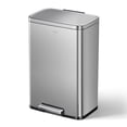 thumbnail image 1 of Bote de basura para cocina baño oficina Acero Inoxidable 50 L con tapa y pedal EKO Madison EKO EK9361MMT-50L, 1 of 7