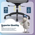 thumbnail image 4 of Serta AirHaven SX1100 All-Mesh Ergonomic Chair with Adjustable Headrest, Gray, 4 of 19
